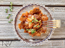 Grzyby duszone w Marsali