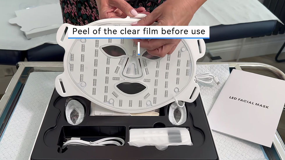 Thumbnail: Cutane Clinic LED Light therapy face mask