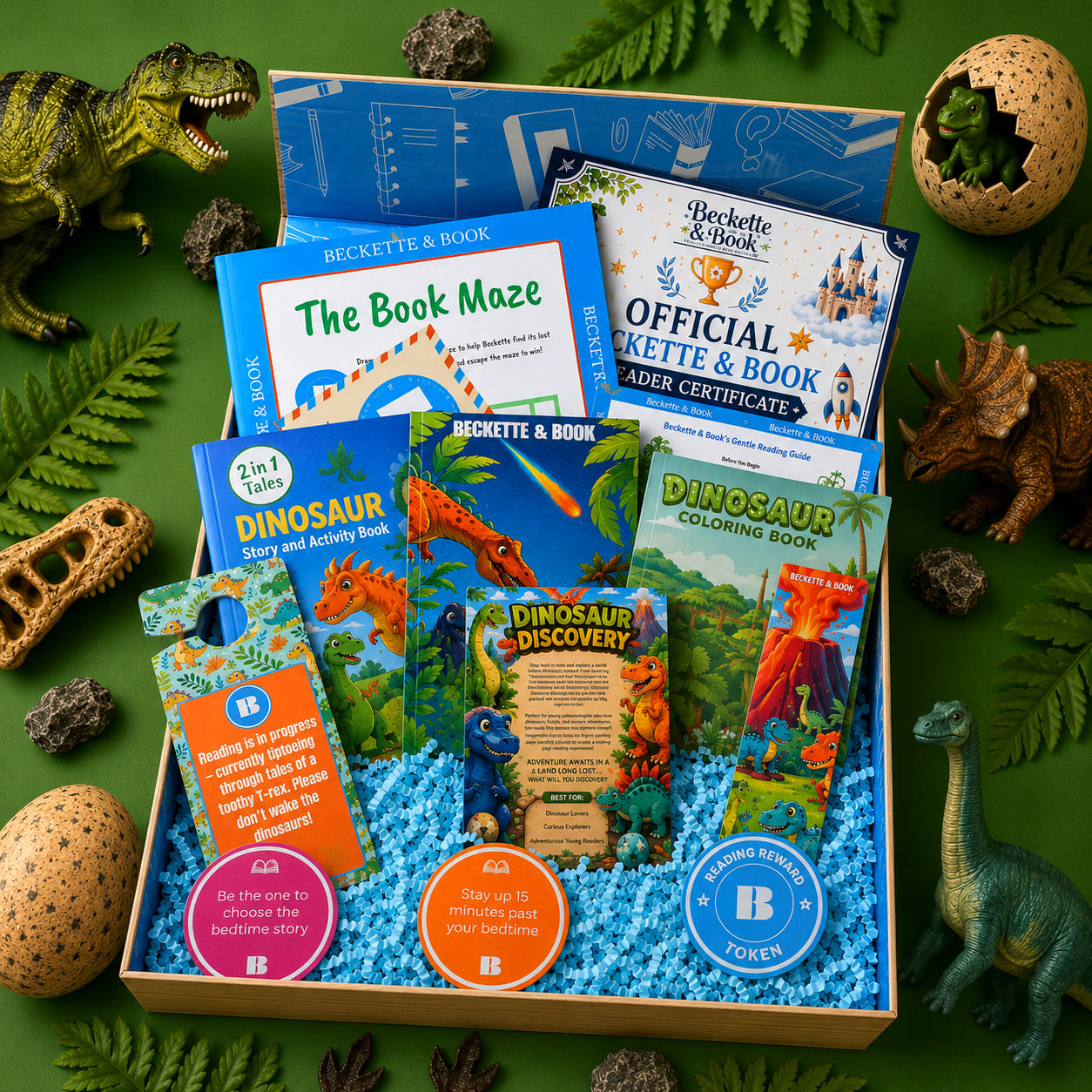Prebuilt Dinosaur Discovery Beckette Box