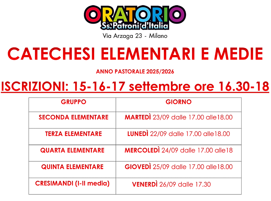 Catechesi Elementari e medie 2025-26.png