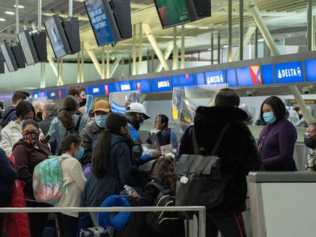 Sudah 3 hari perjalanan udara di AS batal karena Covid-19