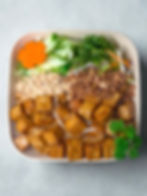 Bo Bun Végétarien au Tofu Sauté
