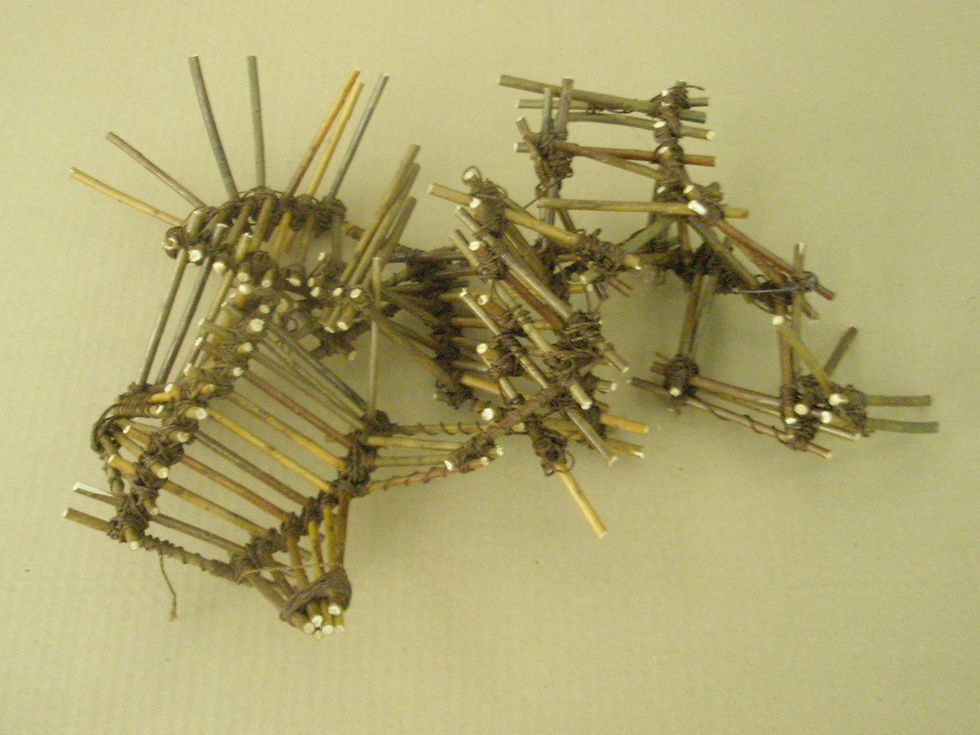 wooden model