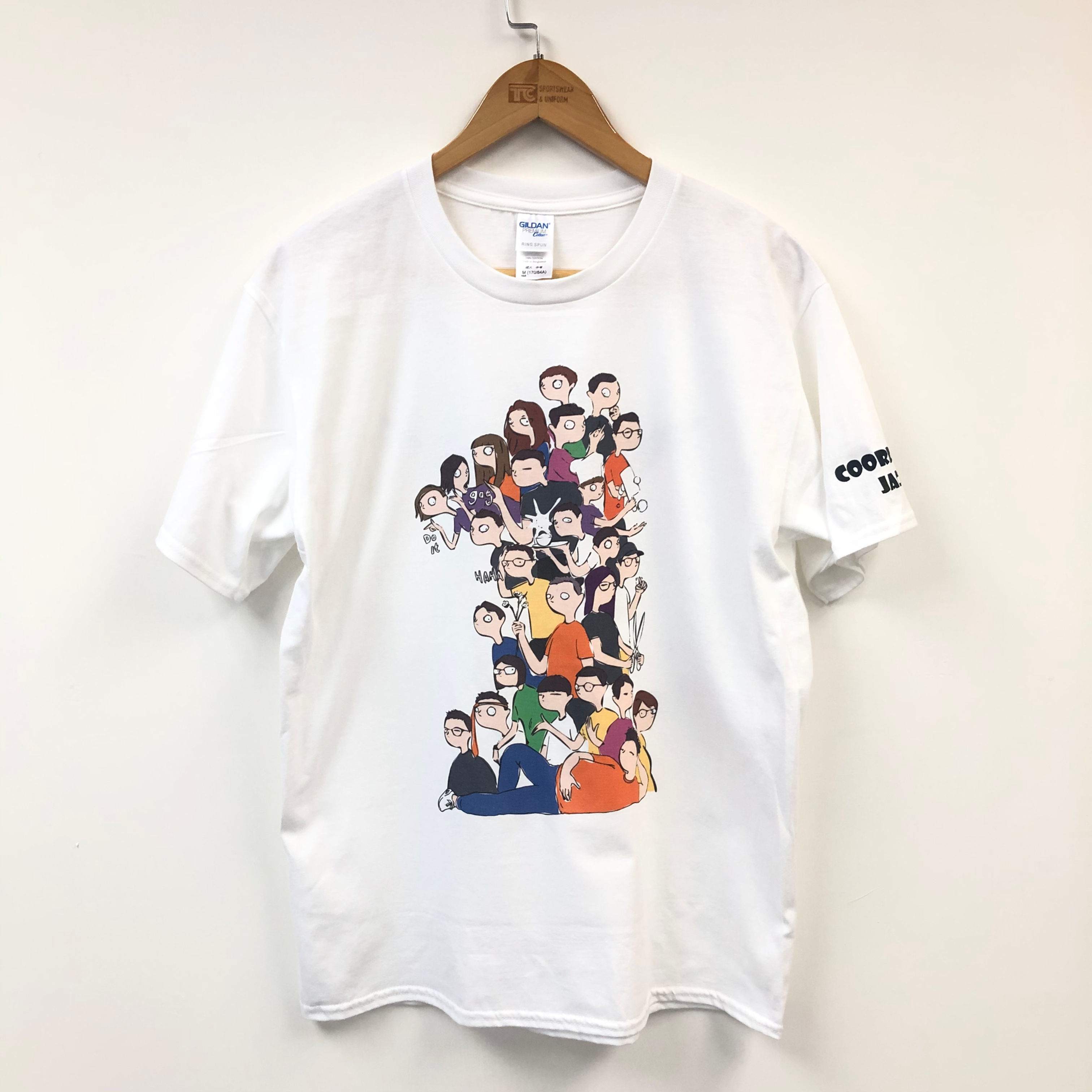 T裇 T-shirt | 獨立人名團隊服 Teamwear with Custom Name (TC00020)