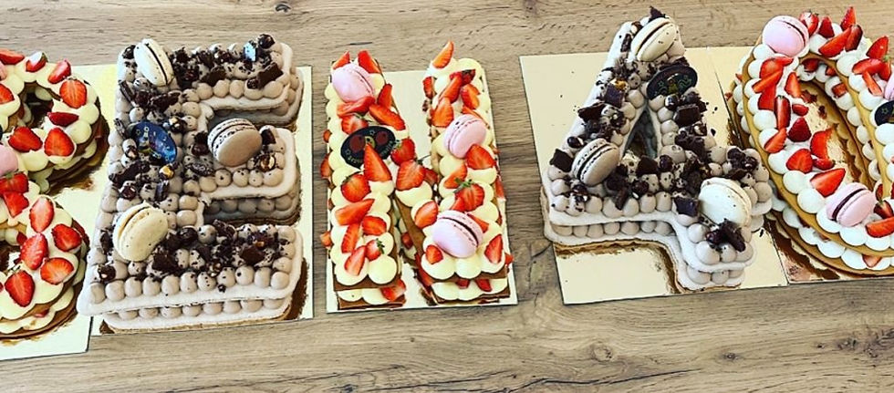 Miniature : Number Cake