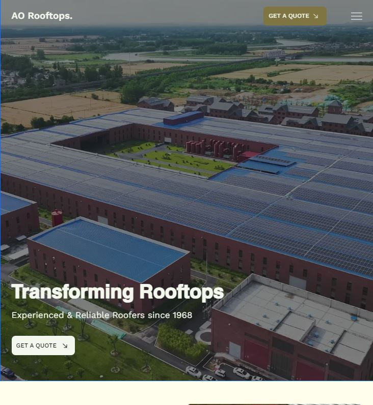 Roofer Web Design UK