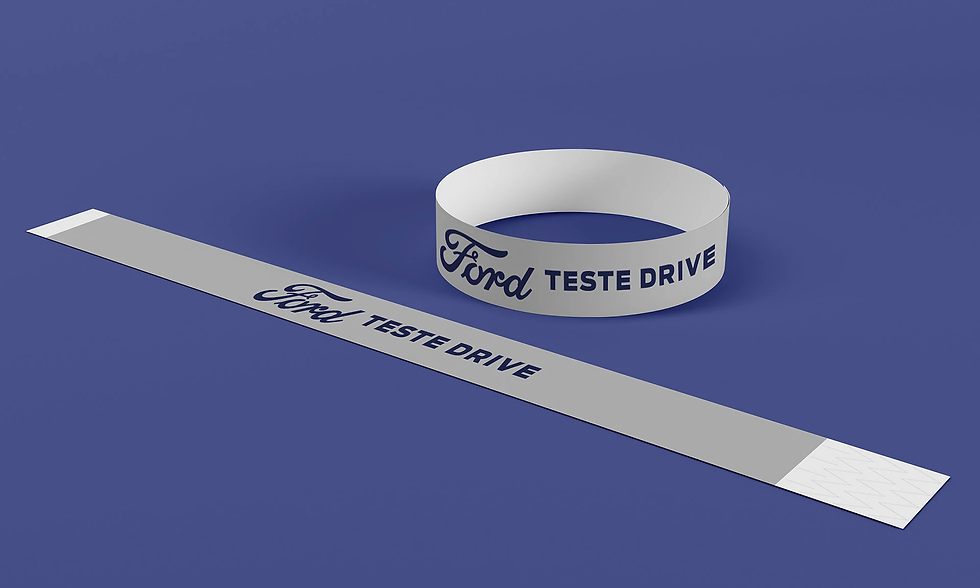 pulseira ford design grafico