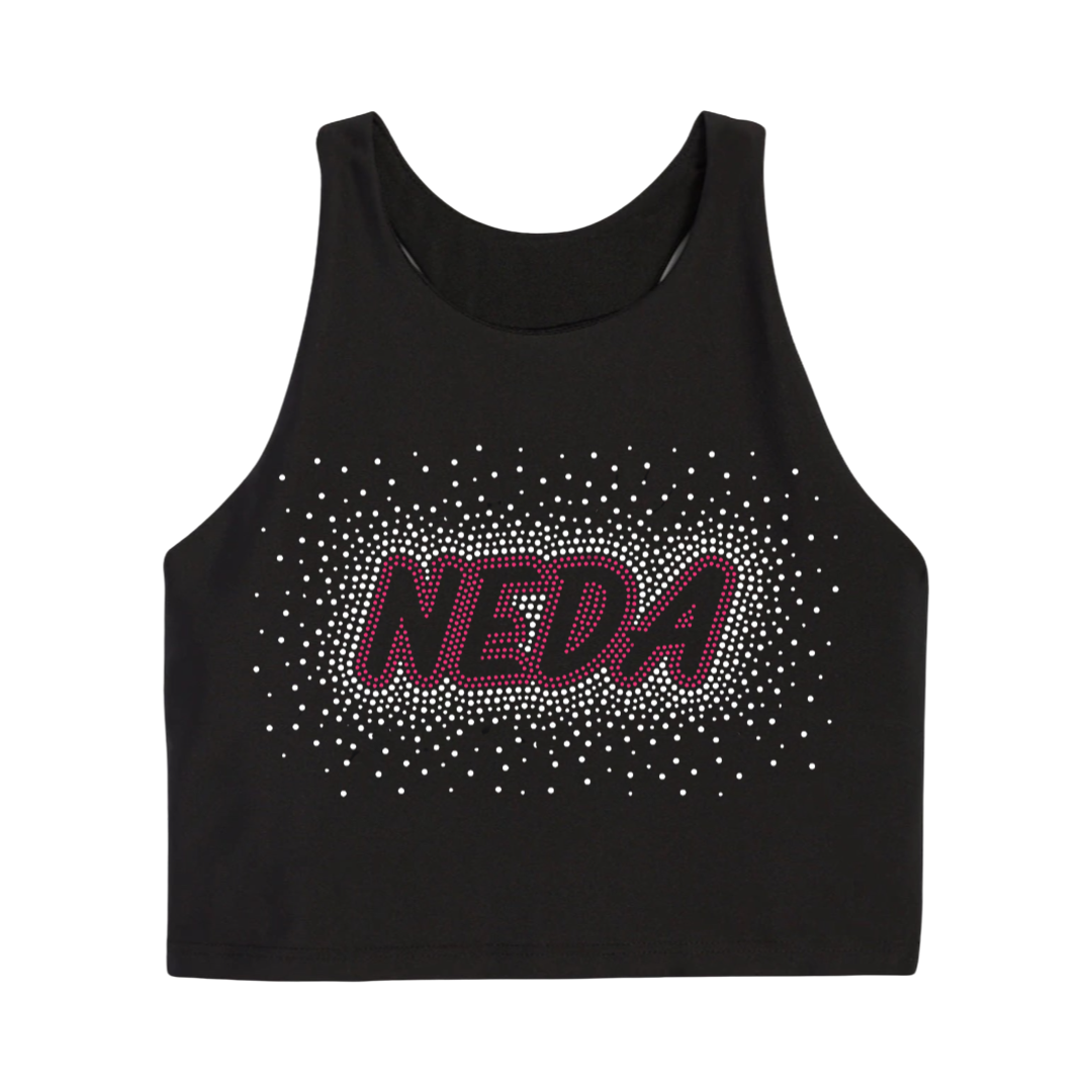 NEDA Crop tank Shelf bra 