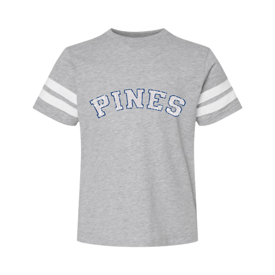 Football Tee Distressed pines