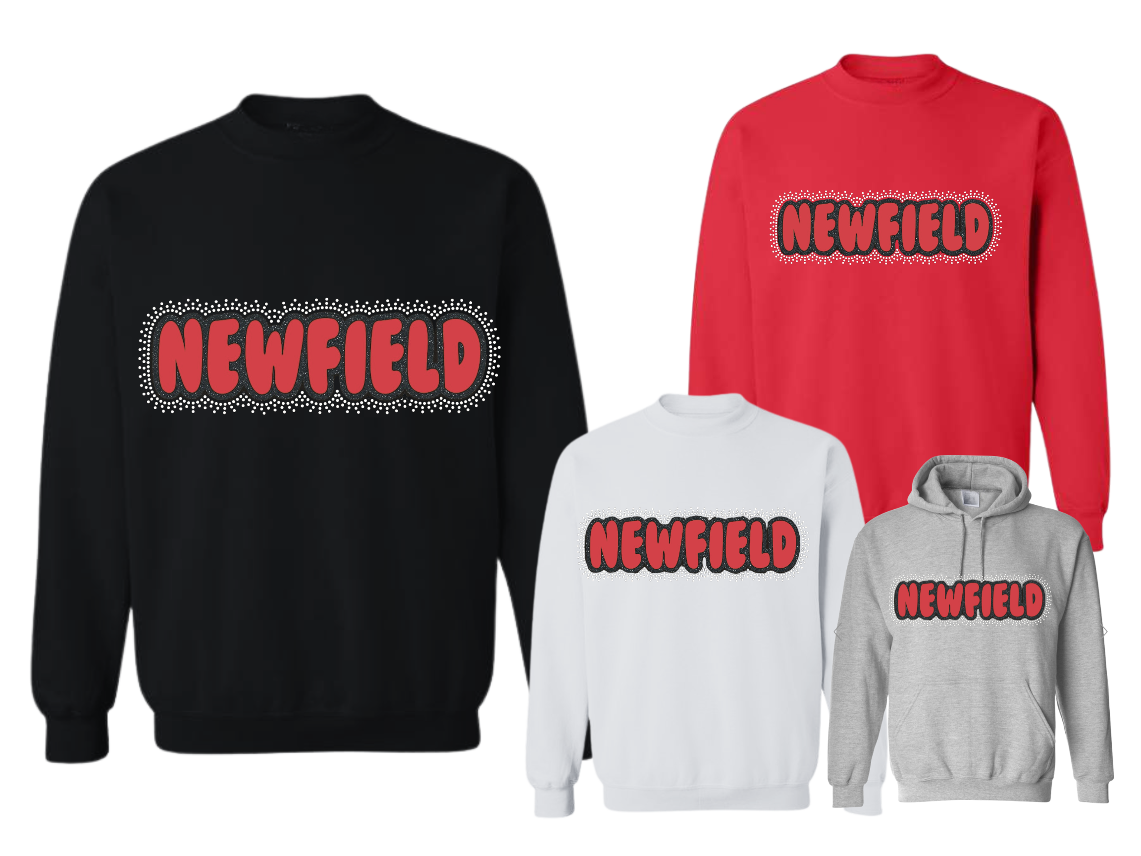 Newfield Puff/Glitter/Rhinestones