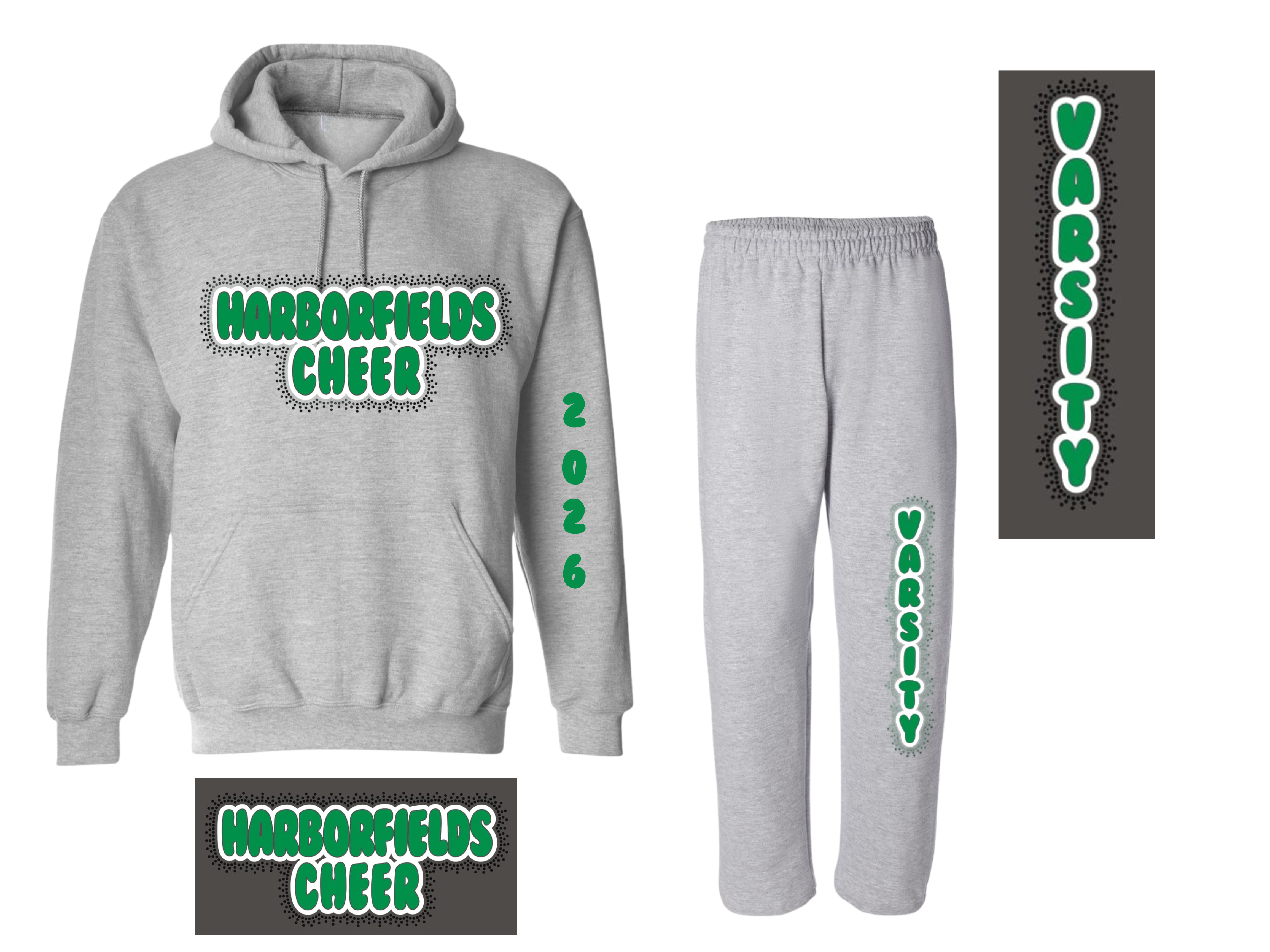 Harborfields Cheer Nationals Set (CHEERLEADERS ONLY)