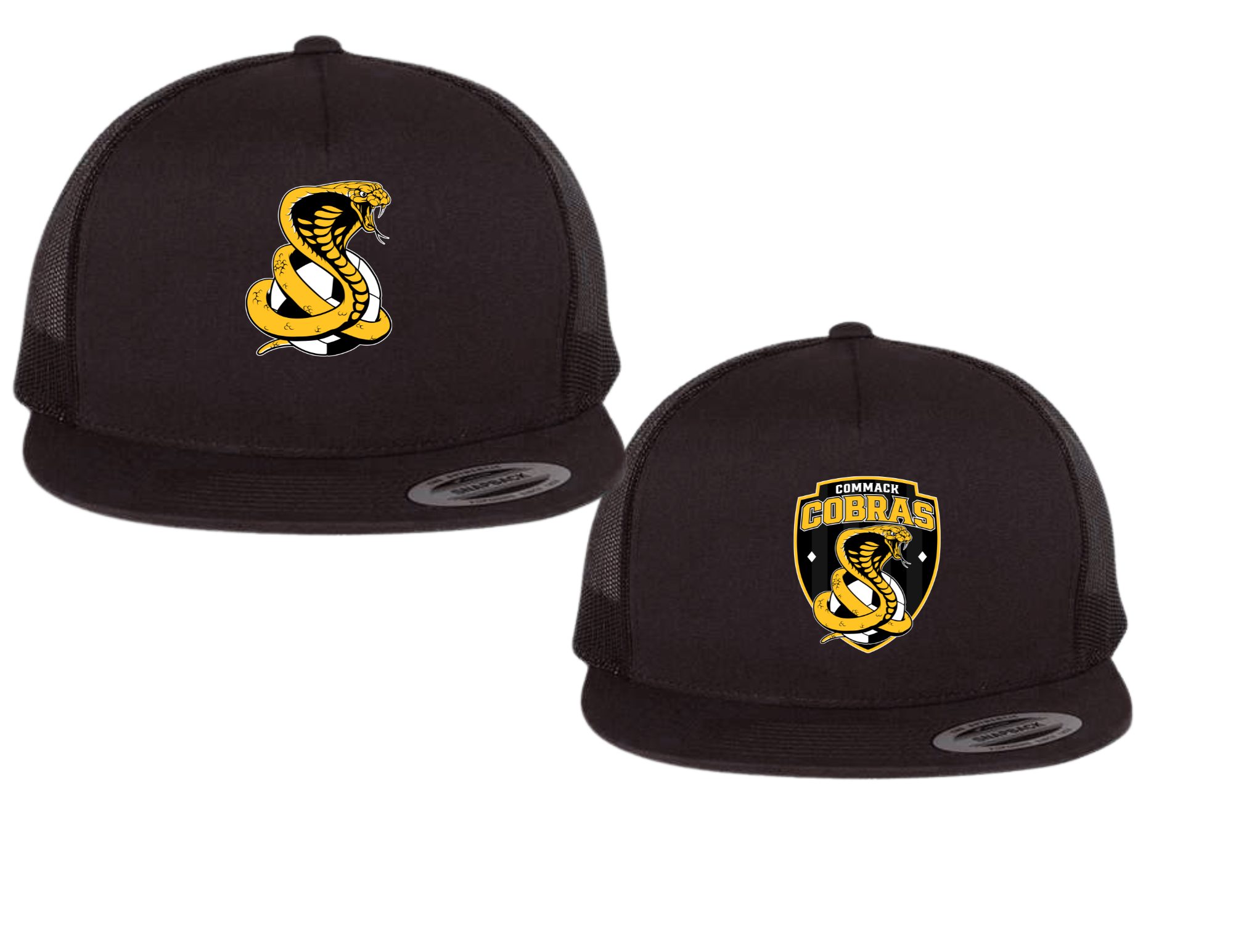 Cobras Soccer Snapback Hats