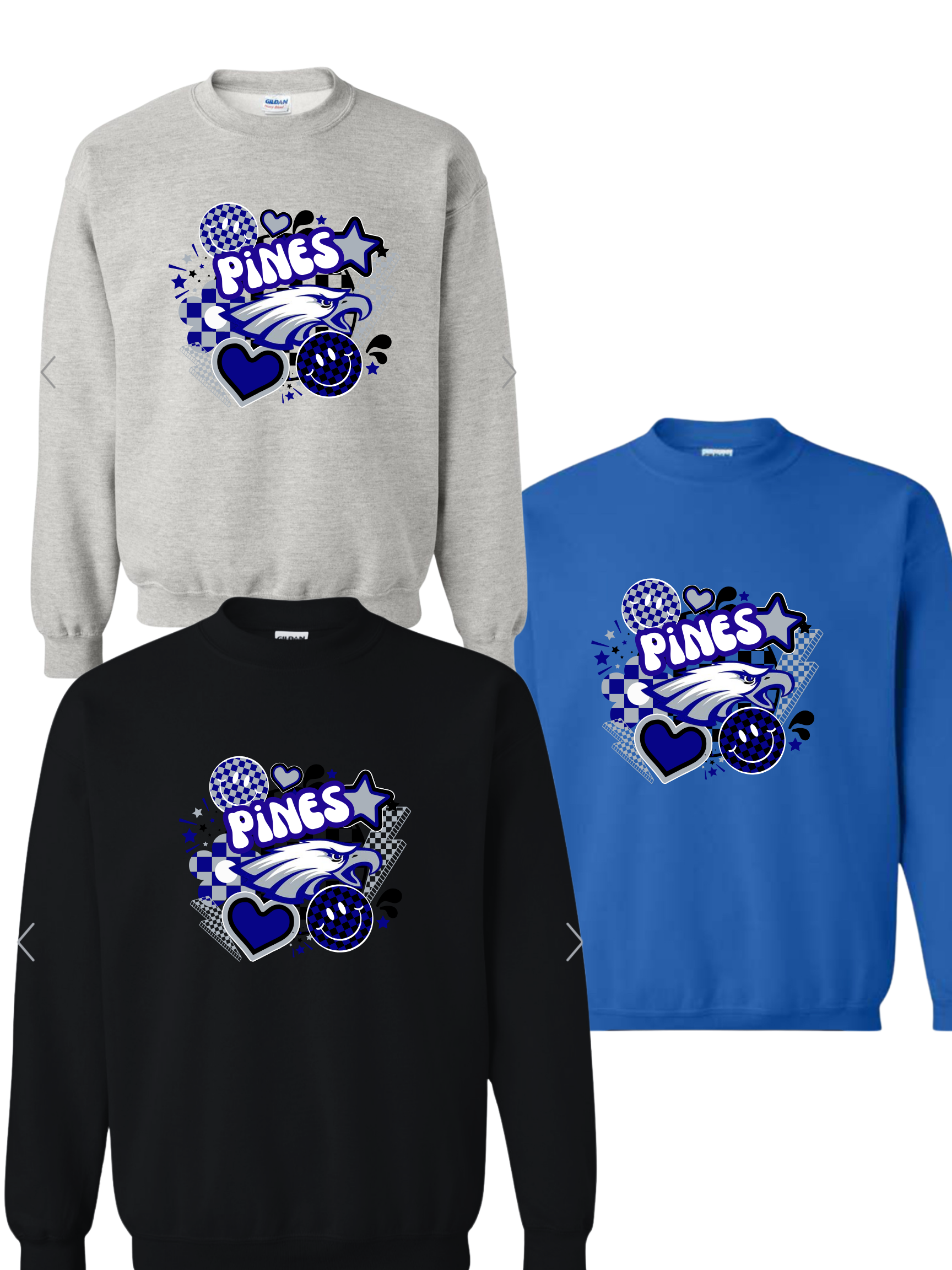 Pines Collage Sweatshirt/Long Sleeve