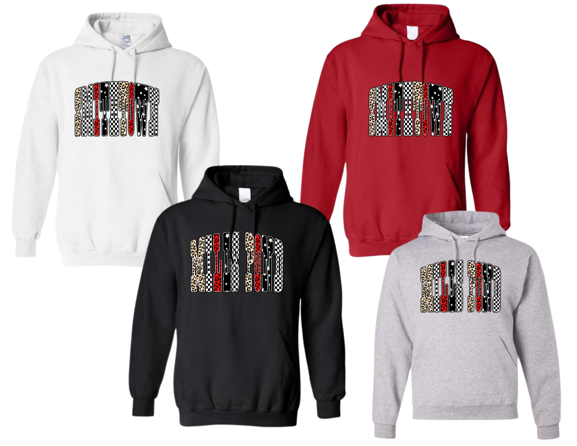 Mills Pond Multi Letter Hoodie