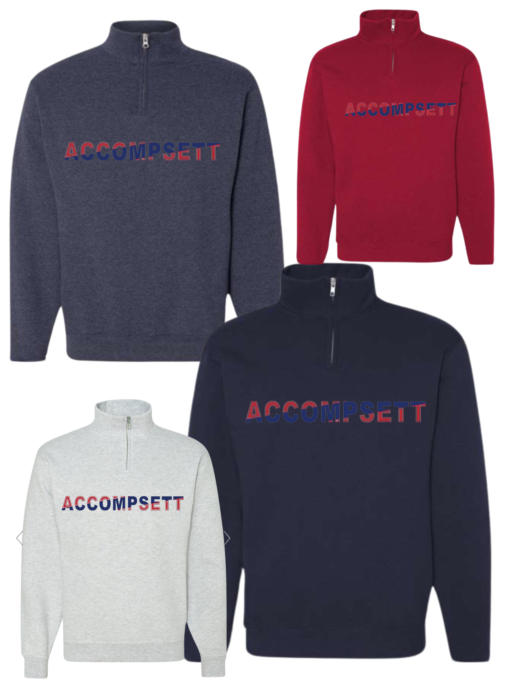 Accompsett Slash Quarter Zip
