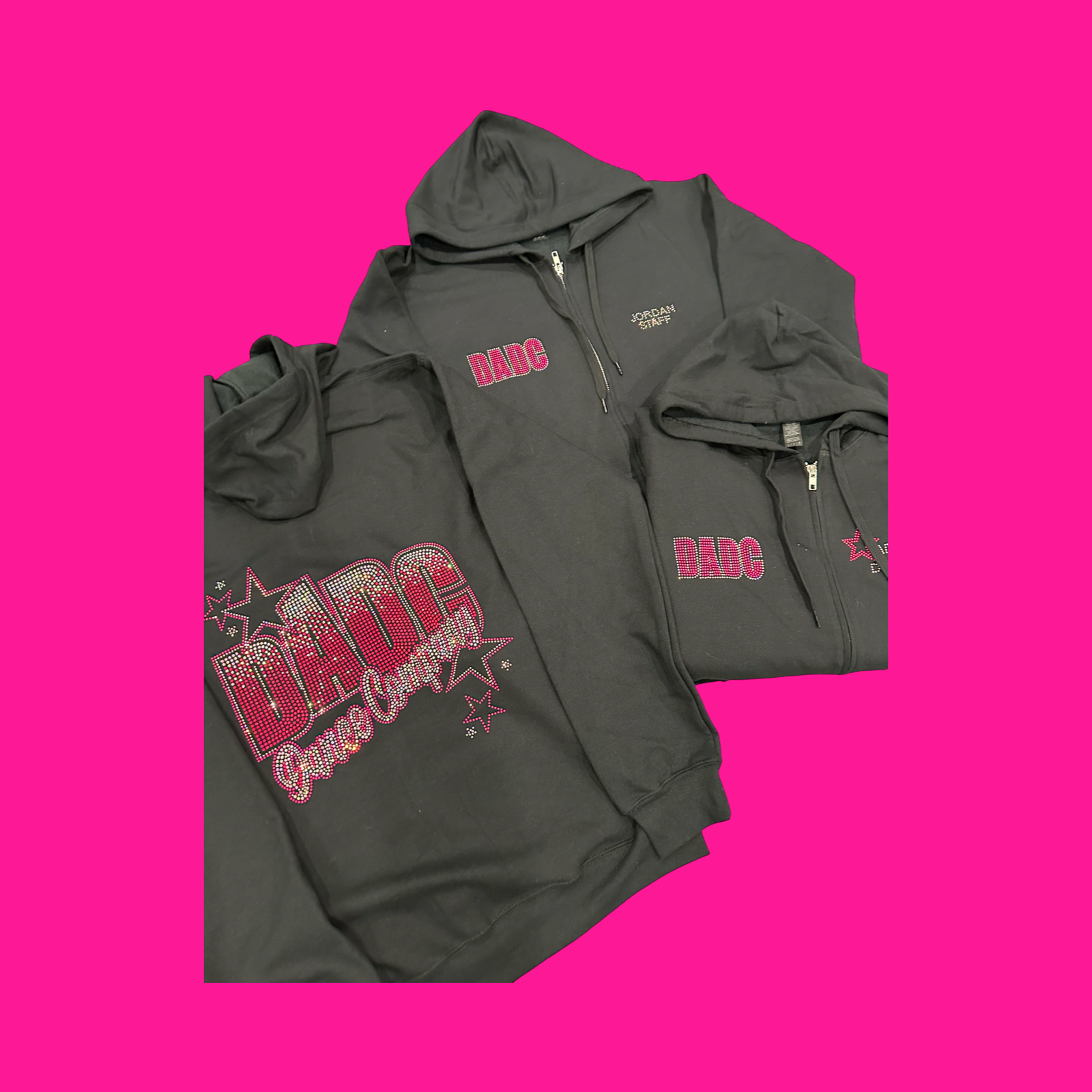 DADC Zip UP Full Rhinestone