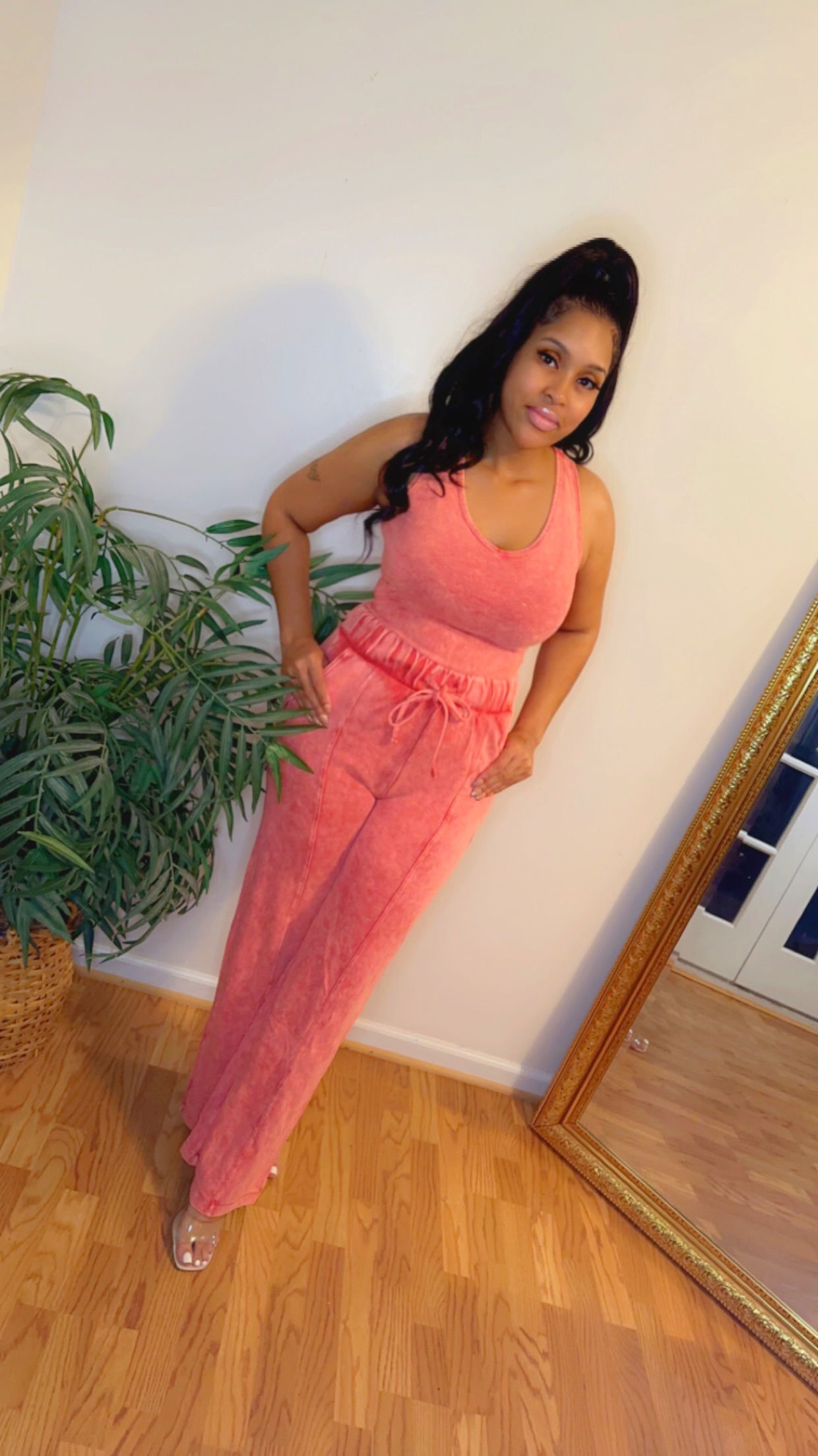 Pretty Lady Set (PLUS) /Rose