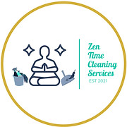 Zen Time Cleaning Services Logo - Residential/Commercial Cleaning