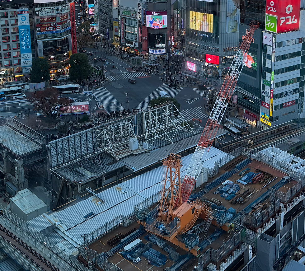 Shibuya Station Construction