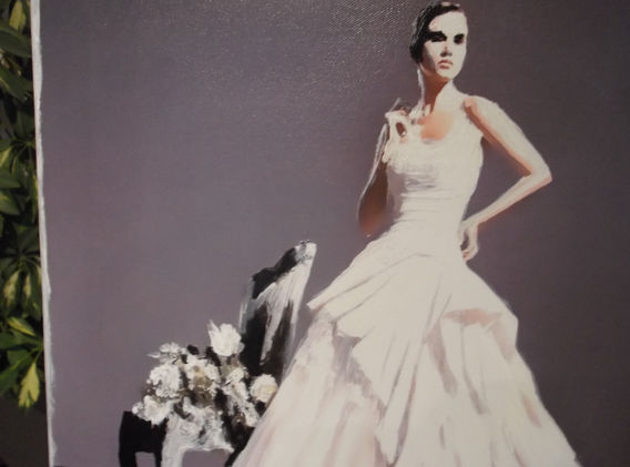 Portrait de femme marier