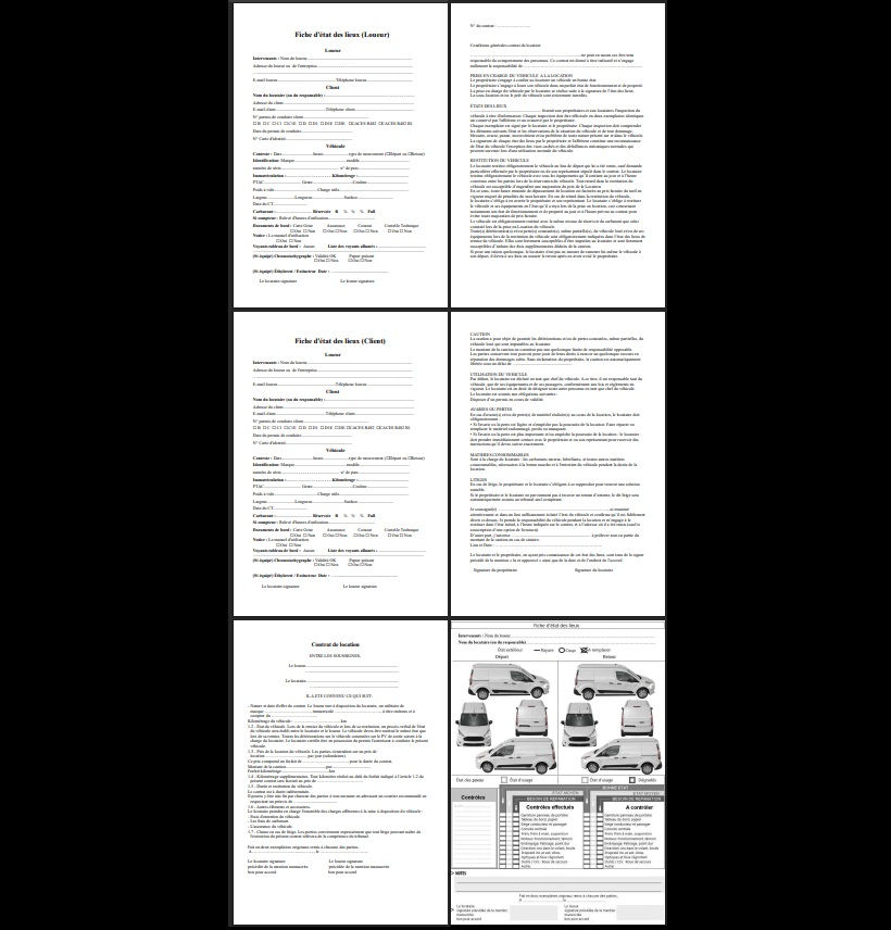 Miniature : État des lieux petit utilitaire 15.1