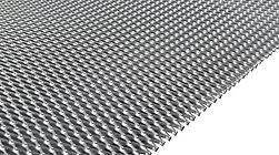Grille entre montant, La grille est utilisée entre les montants d'une cloison dans les ouvrages nécessitant une résistance renforcée à l'effraction. C'est une plaque en métal déployée de 3mm d'épaisseur.