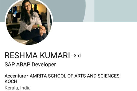 LinkedIn profile of a successfully placed Archon Solutions student, highlighting career achievements through SAP, Selenium, DevOps, Python, Java, and Data Analytics training. Renowned for the best IT training in Kochi and Kerala, Archon transforms students into industry-ready professionals.