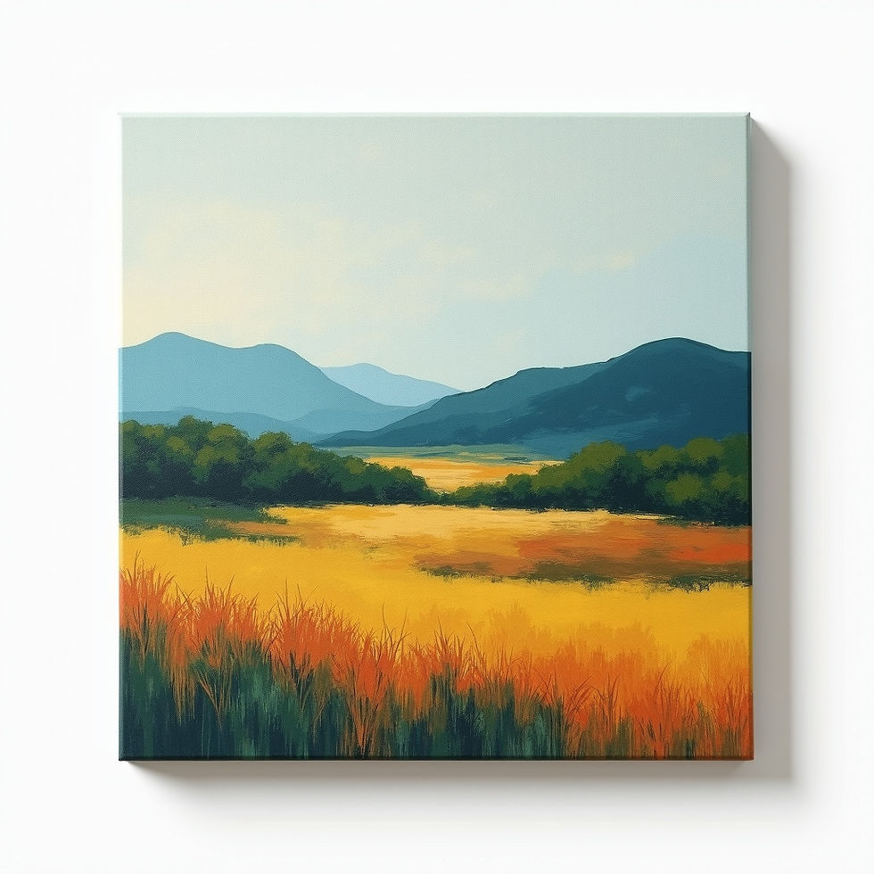 Vibrant Landscape Original
