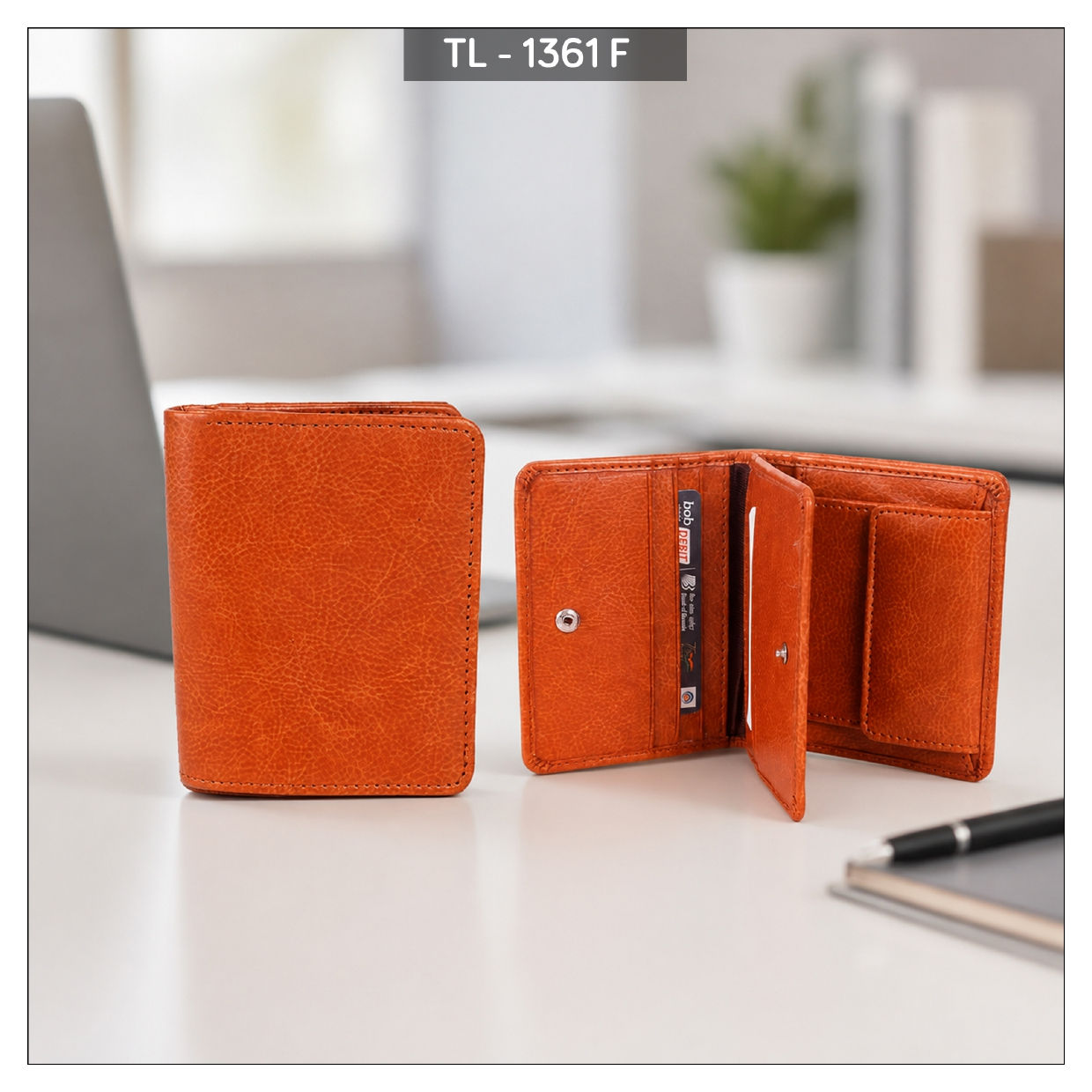 Compact Multi-Fold Wallet (TL-1361 F-700826)