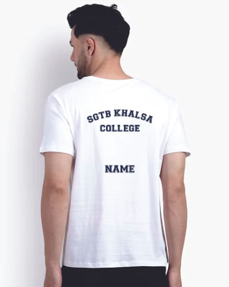 Thumbnail: SGTB Khalsa College Round Neck Tee
