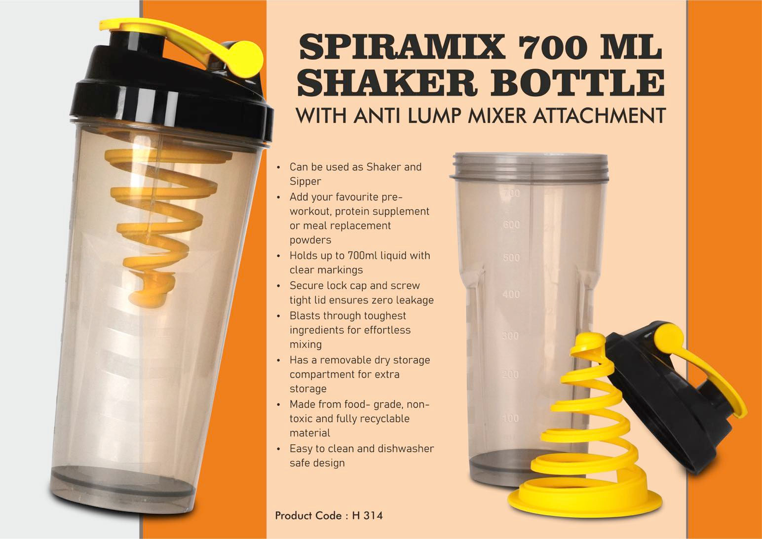PP-H314( Shaker Bottle)