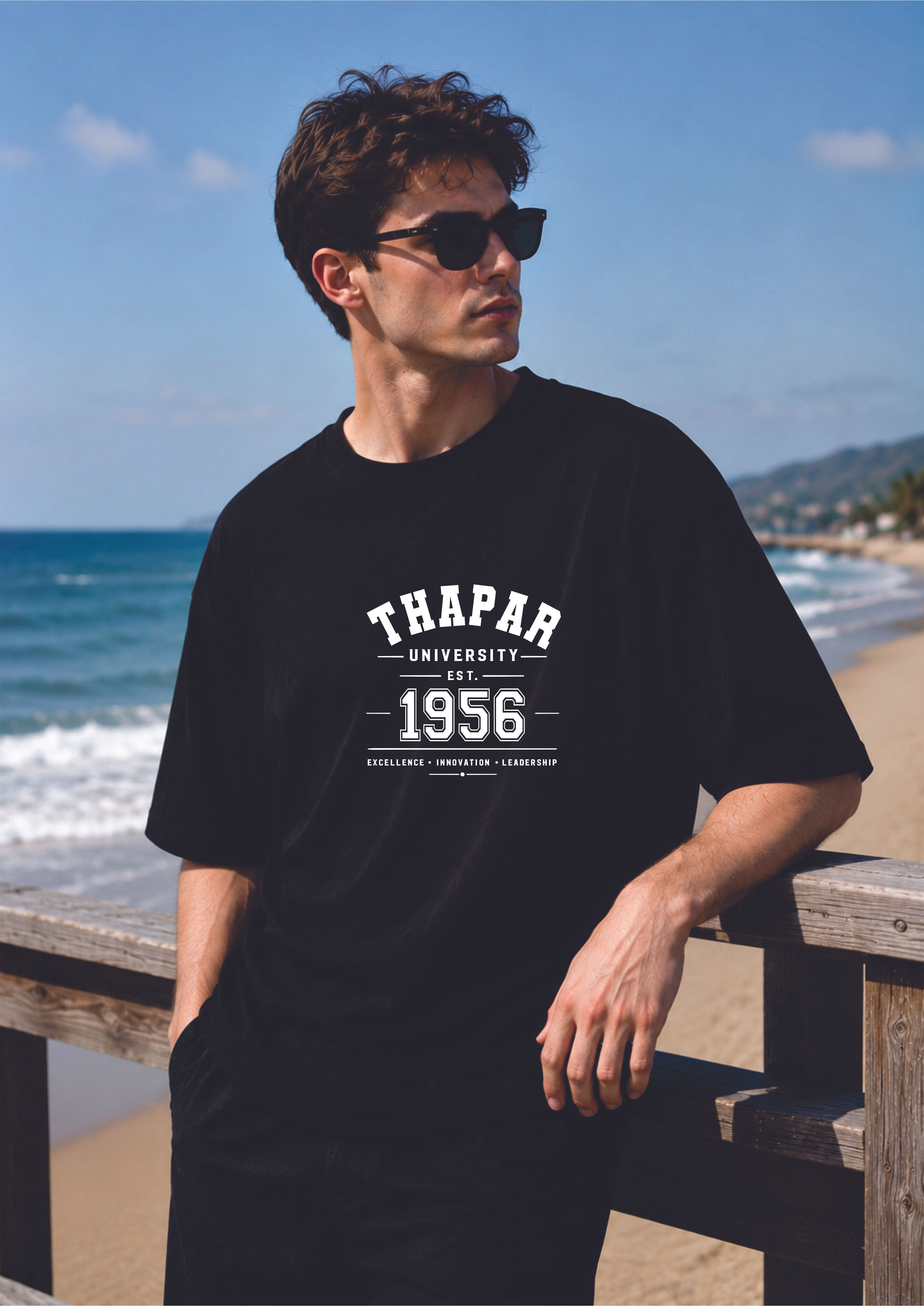 TIET Oversize Round NeckTshirt