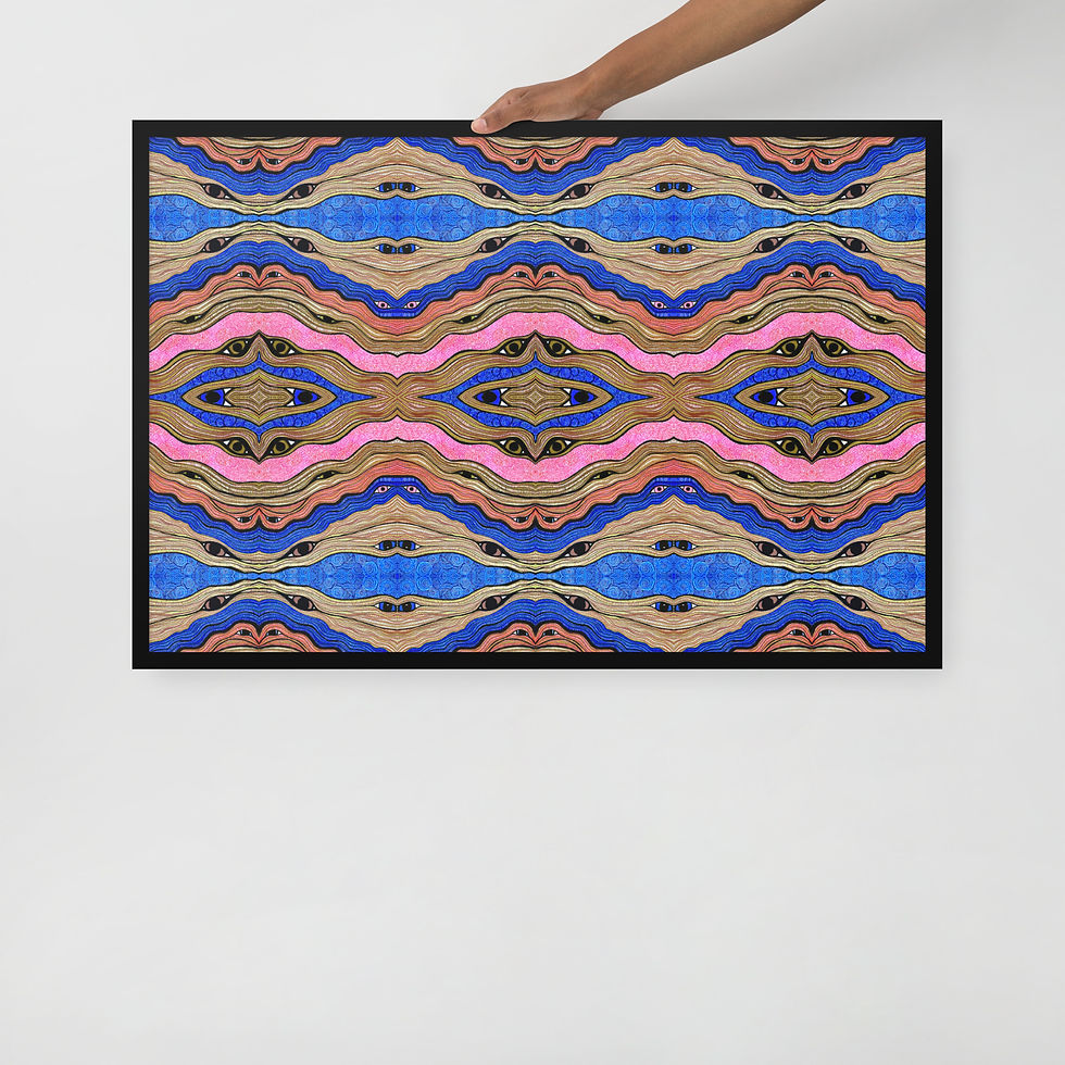 Thumbnail: Eyes of the Beholder - Framed Poster