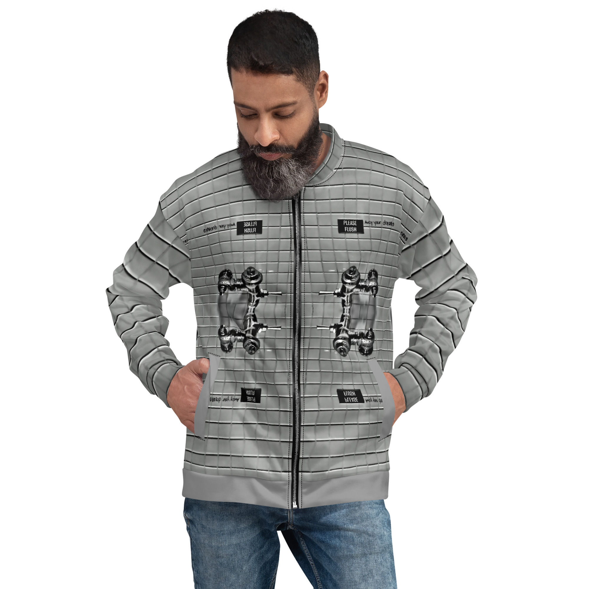 Flush - Unisex Bomber Jacket