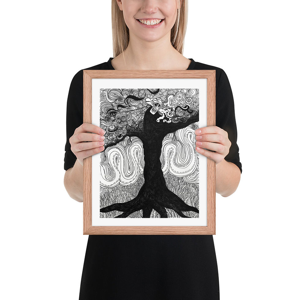 Thumbnail: The Tree of Life - Framed Print