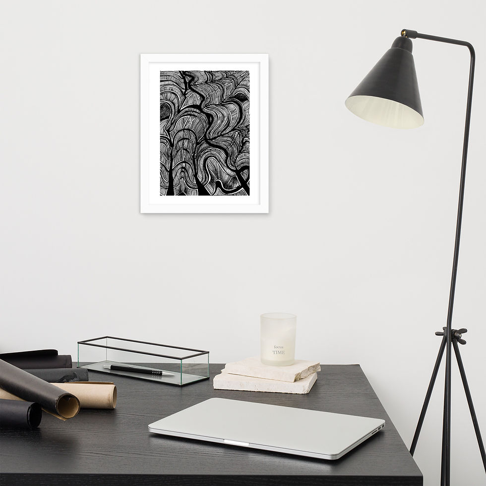 Thumbnail: Ziggy - Framed Print