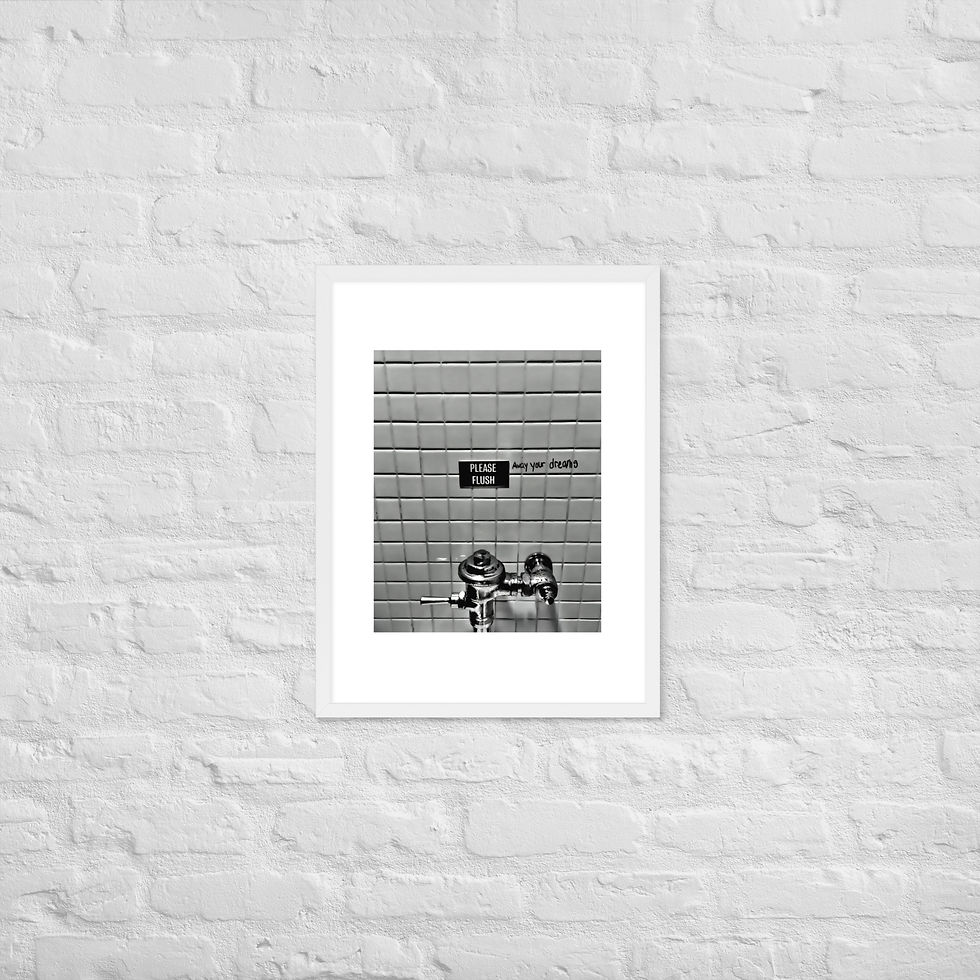 Thumbnail: Flush - Framed Print
