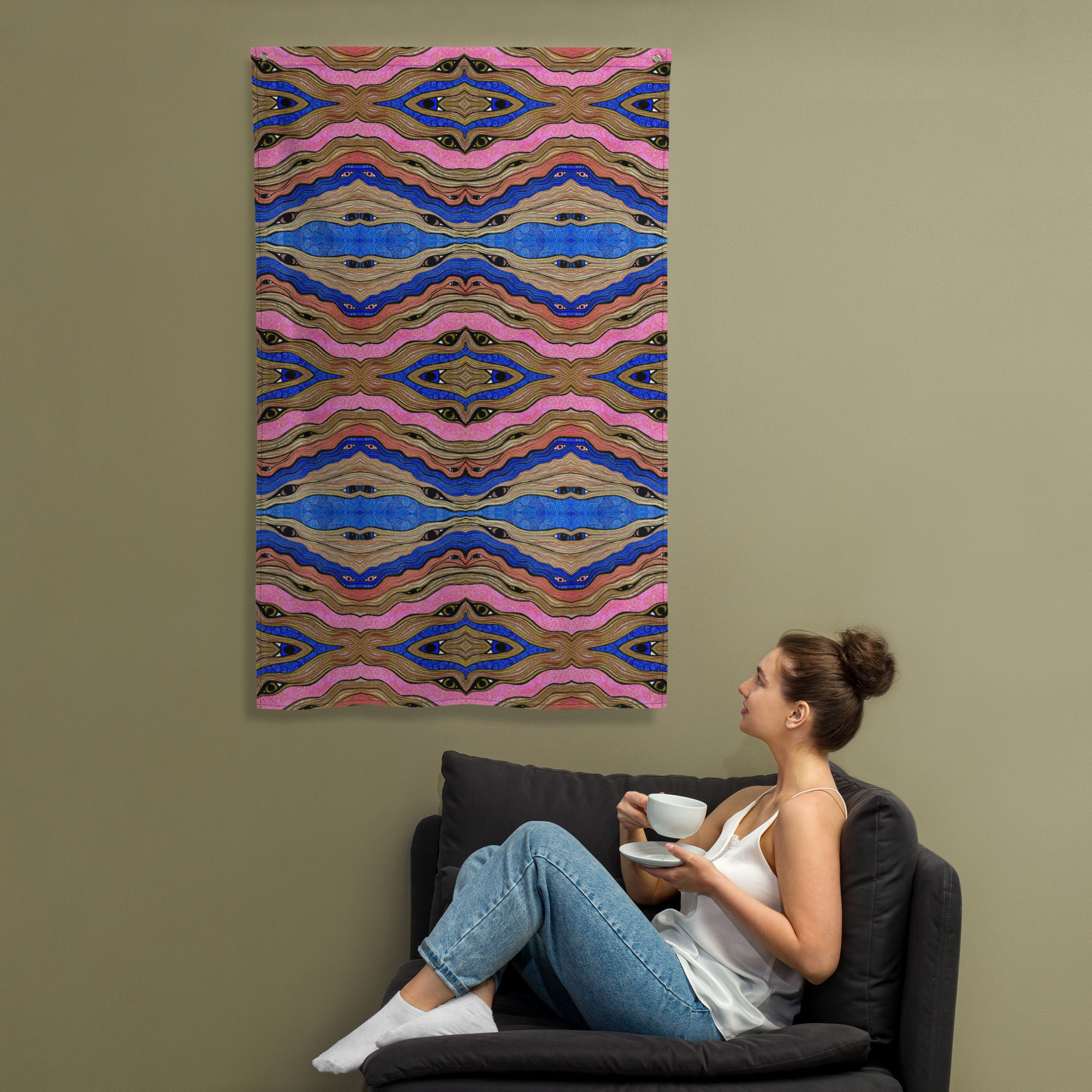 Eyes of the Beholder - Wall Tapestry