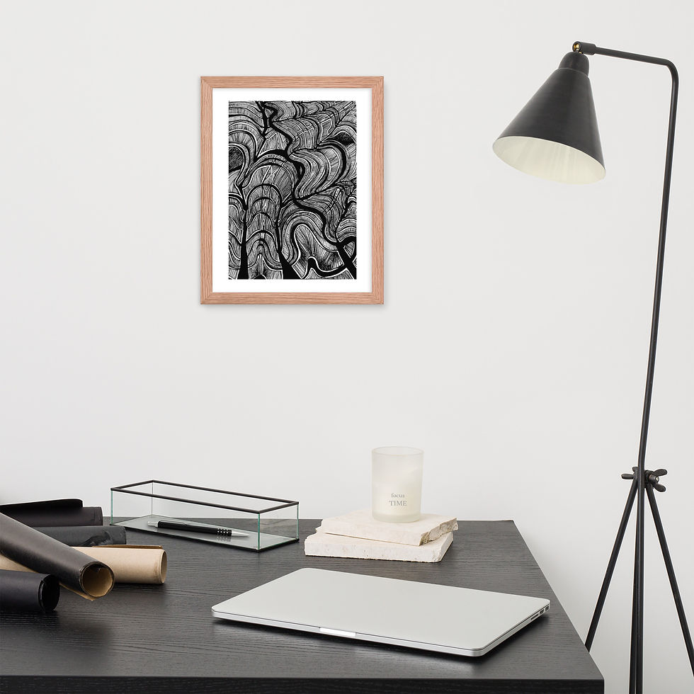 Thumbnail: Ziggy - Framed Print