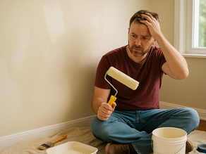 Uneven paint job - DIY Help from Patch and Level Online Handyman