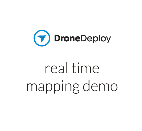 DroneDeploy real time mapping demo gif