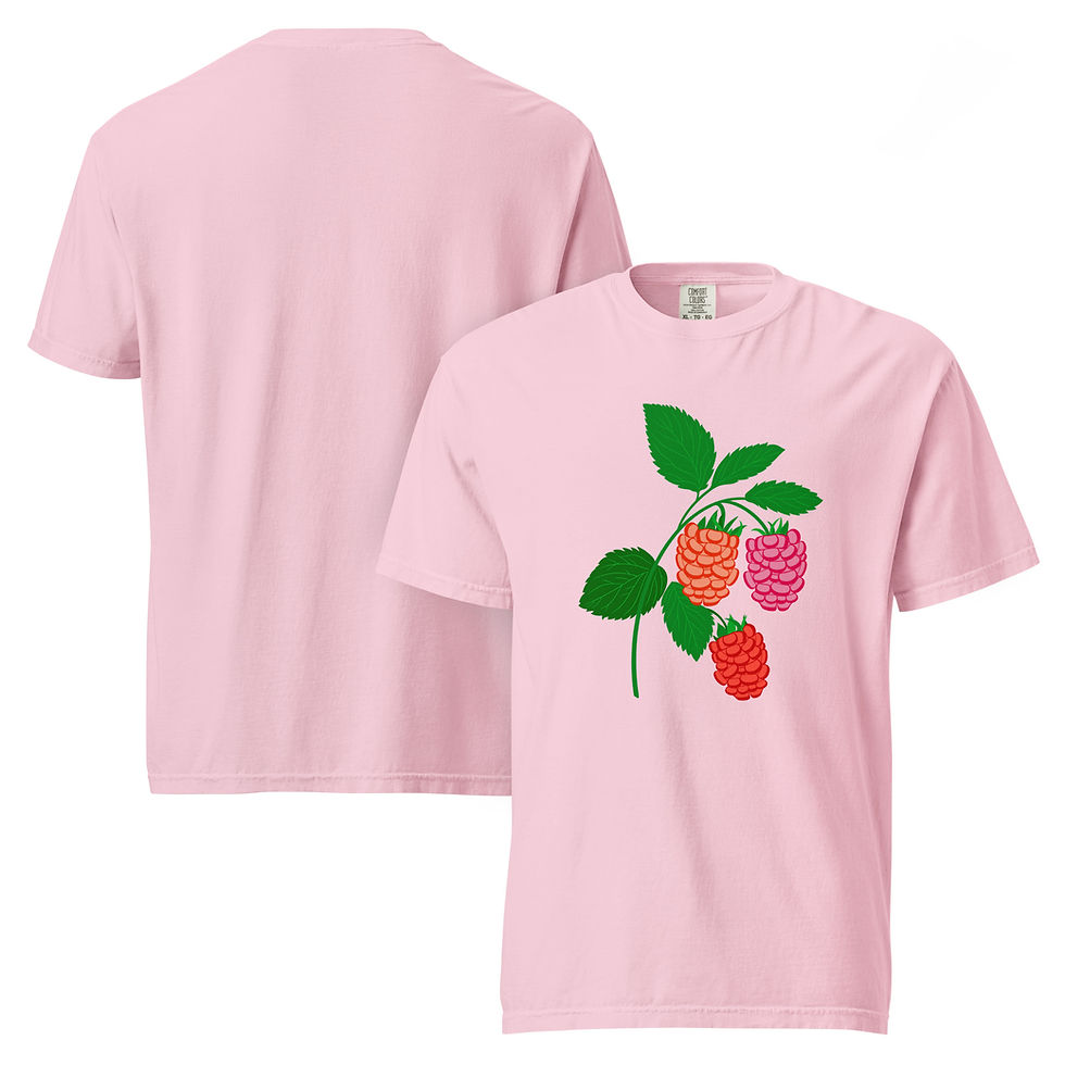 Thumbnail: Unisex garment-dyed heavyweight t-shirt