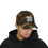 Thumbnail: Camo Dad Cap with White Carved Butterfly Patch — Outdoor Casual Baseball Hat