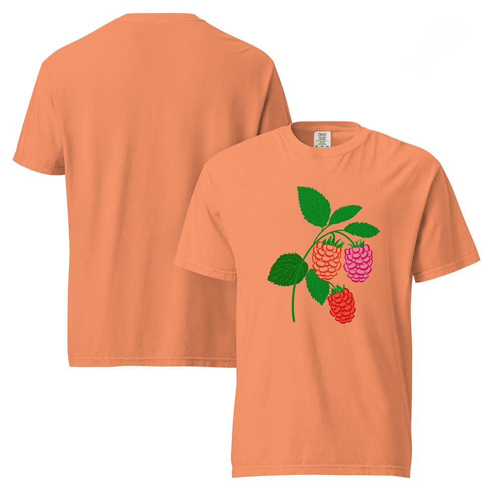 Thumbnail: Unisex garment-dyed heavyweight t-shirt