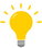 important tip icon, light bulb