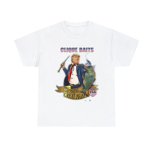 TRUMP MAKE FISHING GREAT AGAIN T-SHIRT - Image 13