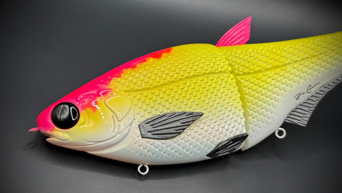 PINK LEMONADE HINKLE SHAD CLONE - Image 2
