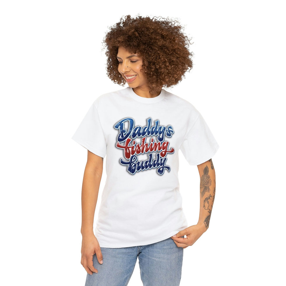 Thumbnail: Daddy's Fishing Buddy Tee