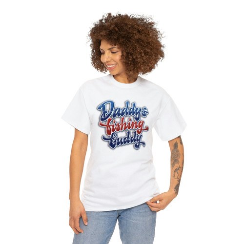 Daddy's Fishing Buddy Tee - Image 15