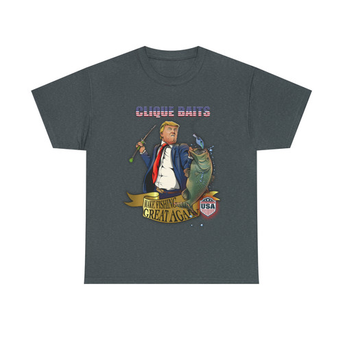 TRUMP MAKE FISHING GREAT AGAIN T-SHIRT - Image 6